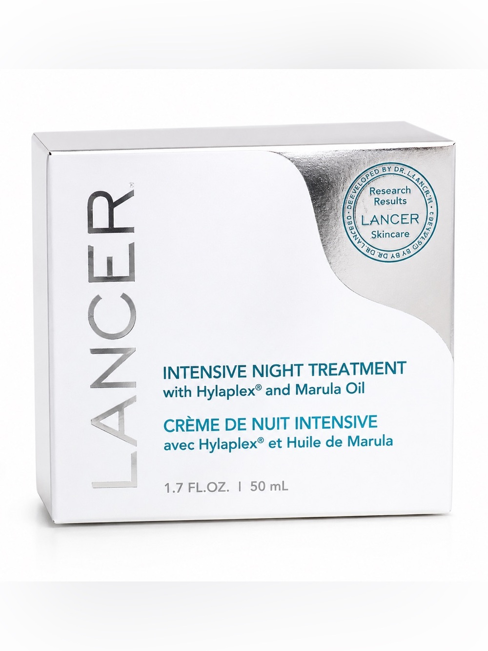 Lancer Intensive Night Treatment 1.7 oz Overnight Moisturizer Anti Aging cream